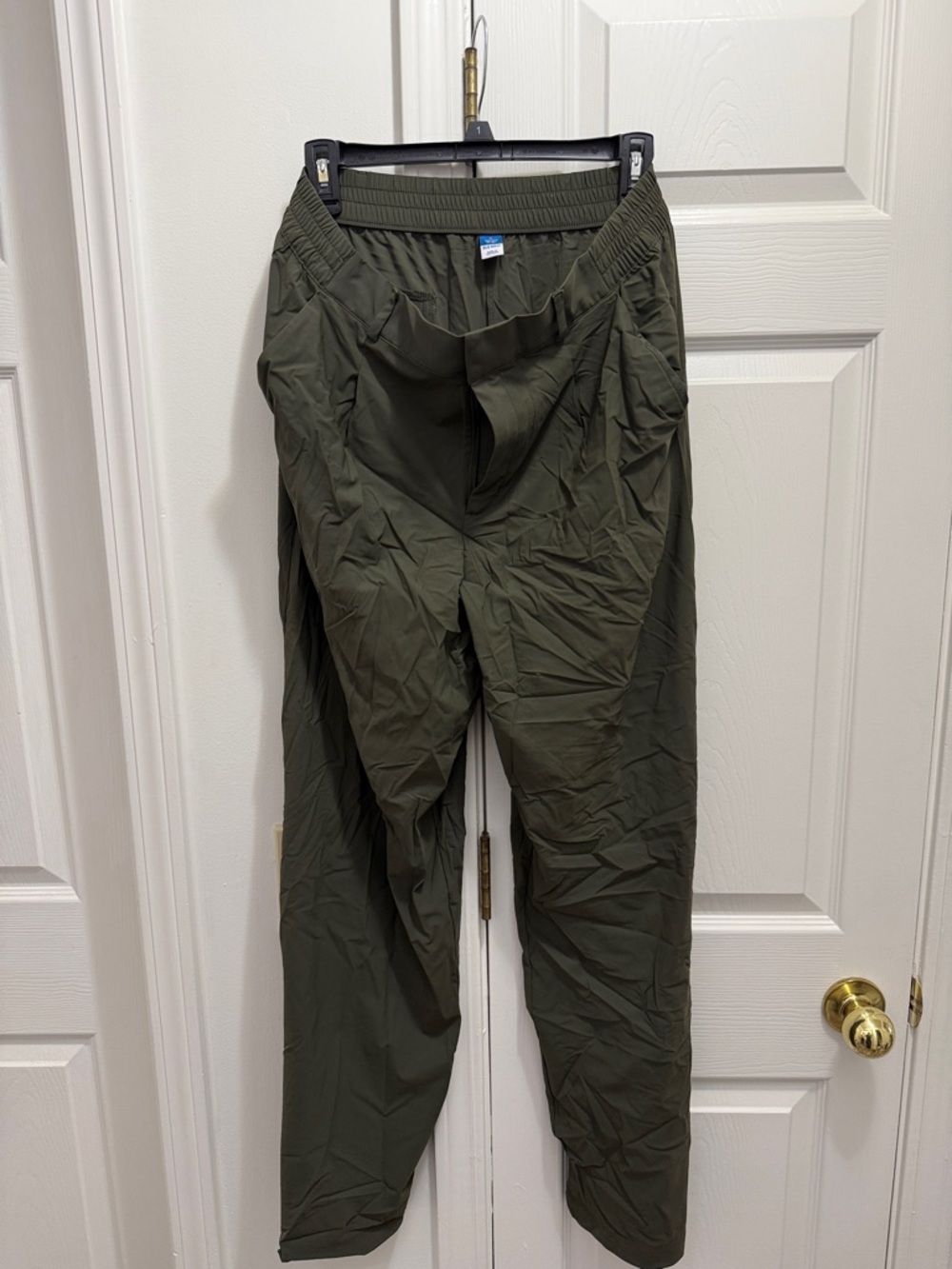 Women’s Olive Green Sleektech High Rise Go-Dry Old Navy M Lightweight Pants